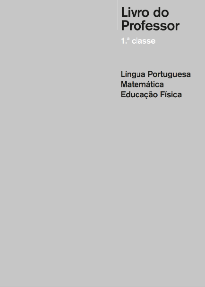 Livro do Professor da 1ª Classe em PDF (Moçambique)