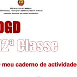 DGD 12ª Classe – Caderno de atividades