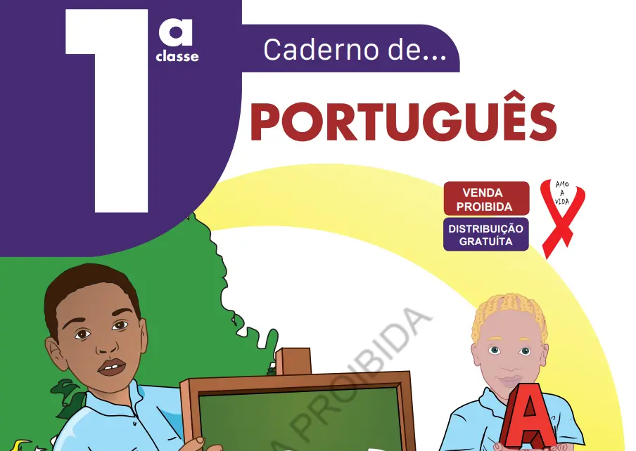 Caderno de Português 1ª Classe