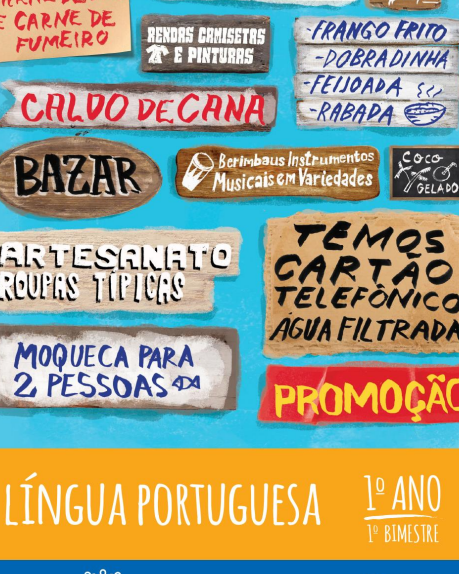 Caderno de Língua Portuguesa do 1º Ano - E.Fund. - Nossa Rede. PDF