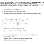 Baixar 1º Teste de Matemática I - 2024 (ISCTAC)