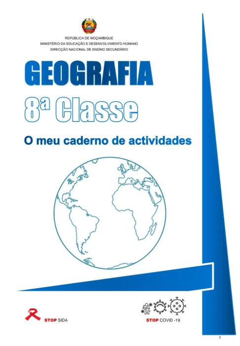 Baixar Geografia 8ª classe [O Meu Caderno de Actividades] em PDF - Moçambique