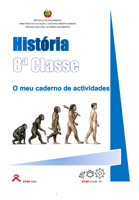 Baixar História 8ª classe [O Meu Caderno de Actividades] em PDF - Moçambique