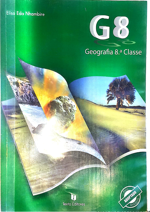 Baixar Livro Geografia 8ª classe PDF [Textos Editores] - Livro do aluno do Ensino Básico de Moçambique - de forma simples e grátis