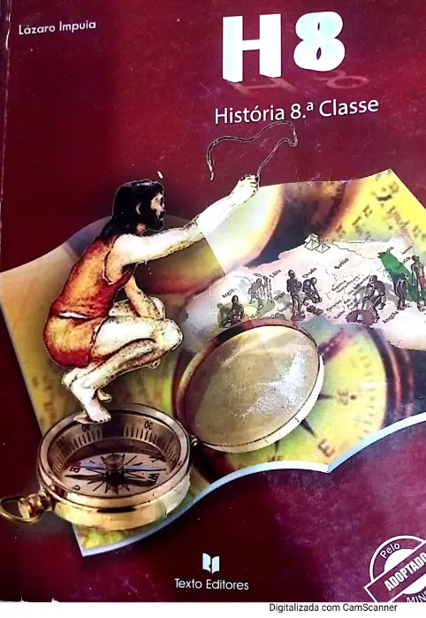 Livro de História 8ª Classe Textos Editores - Moçambique