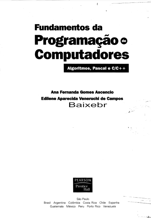 Fundamentos de programação de computadores