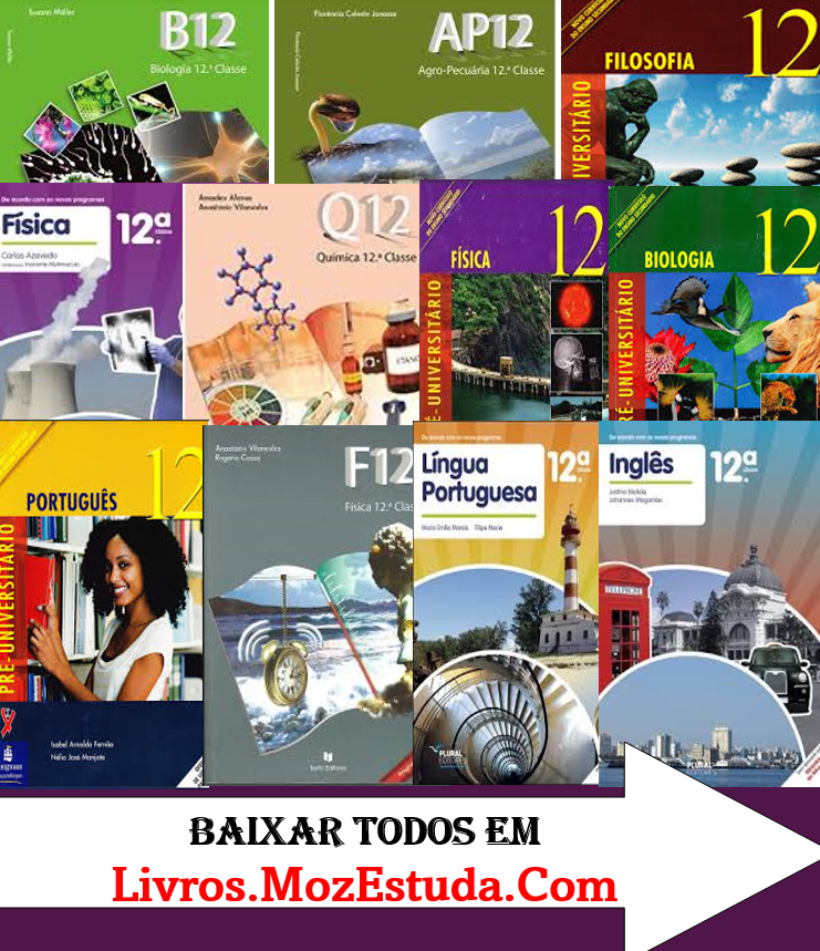 Baixar Todos Livros da 12ª Classe em PDF (Mocambique)