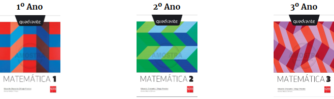 Livros da Quadrante Matemática- Ensino Médio Editora SM - em PDF