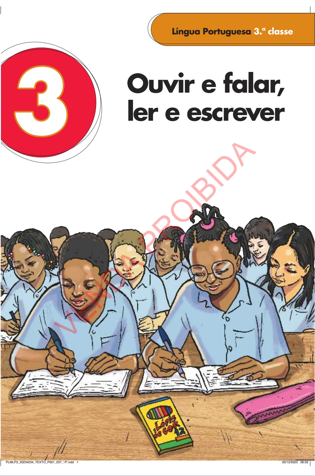 Livro de Português 3ª Classe – (Edição 2024 – Moçambique)