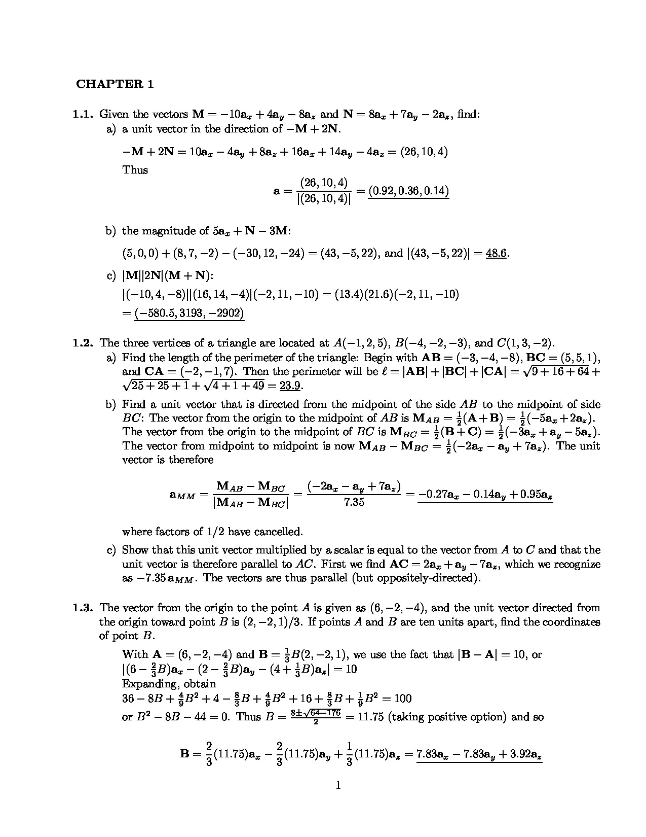 Engineering Electromagnetics 7th Edition William H. Hayt Solution Manual