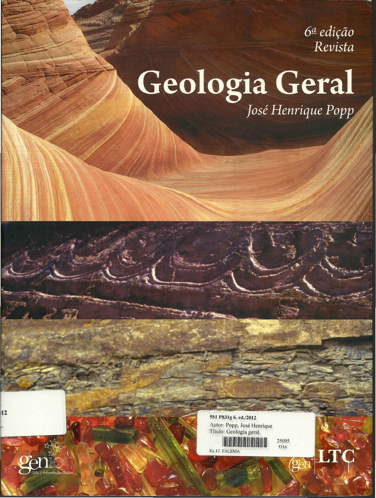 Livro de Geologia Geral (6ª edição) Popp [em PDF]