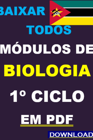 Baixar Todos Módulos de Biologia 1º Ciclo em PDF