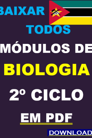 Baixar Todos Módulos de Biologia 2º Ciclo em PDF