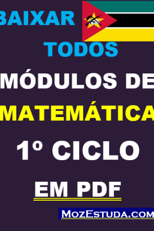 Baixar Todos Módulos de Matemática 1º Ciclo em PDF