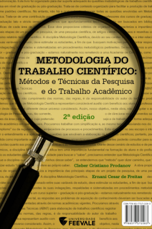 Livro “Metodologia da Pesquisa” – Prodanov & de Freitas, [em PDF]