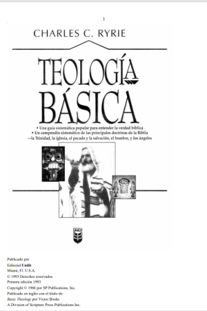 TEOLOGÍA BÁSICA - CHARLES C. RYRIE (Livro em PDF)