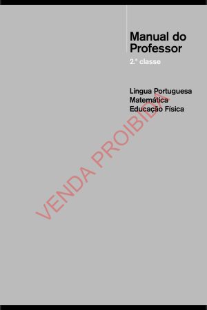 Manual do Professor da 2ª Classe – MEC Moçambique em PDF