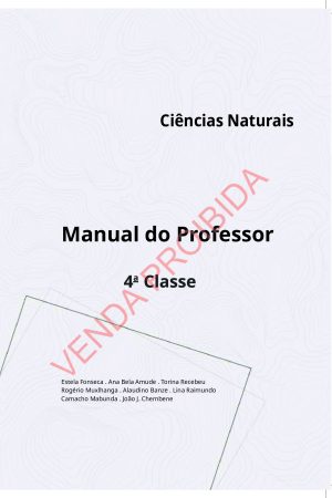 Manual do Professor de Ciências Naturais da 4ª Classe – Moçambique em PDF