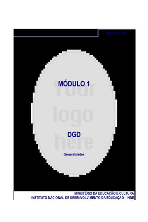 Módulo 1 de DGD do 2º Ciclo _