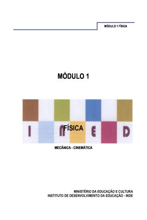 Módulo 1 de Física do 2º Ciclo _