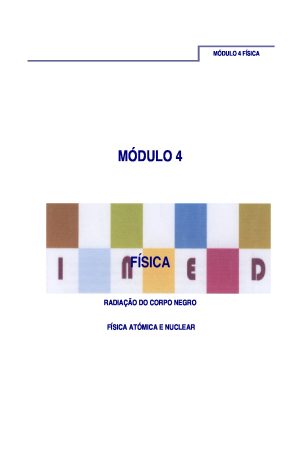 Módulo 4 de Física do 2º Ciclo _