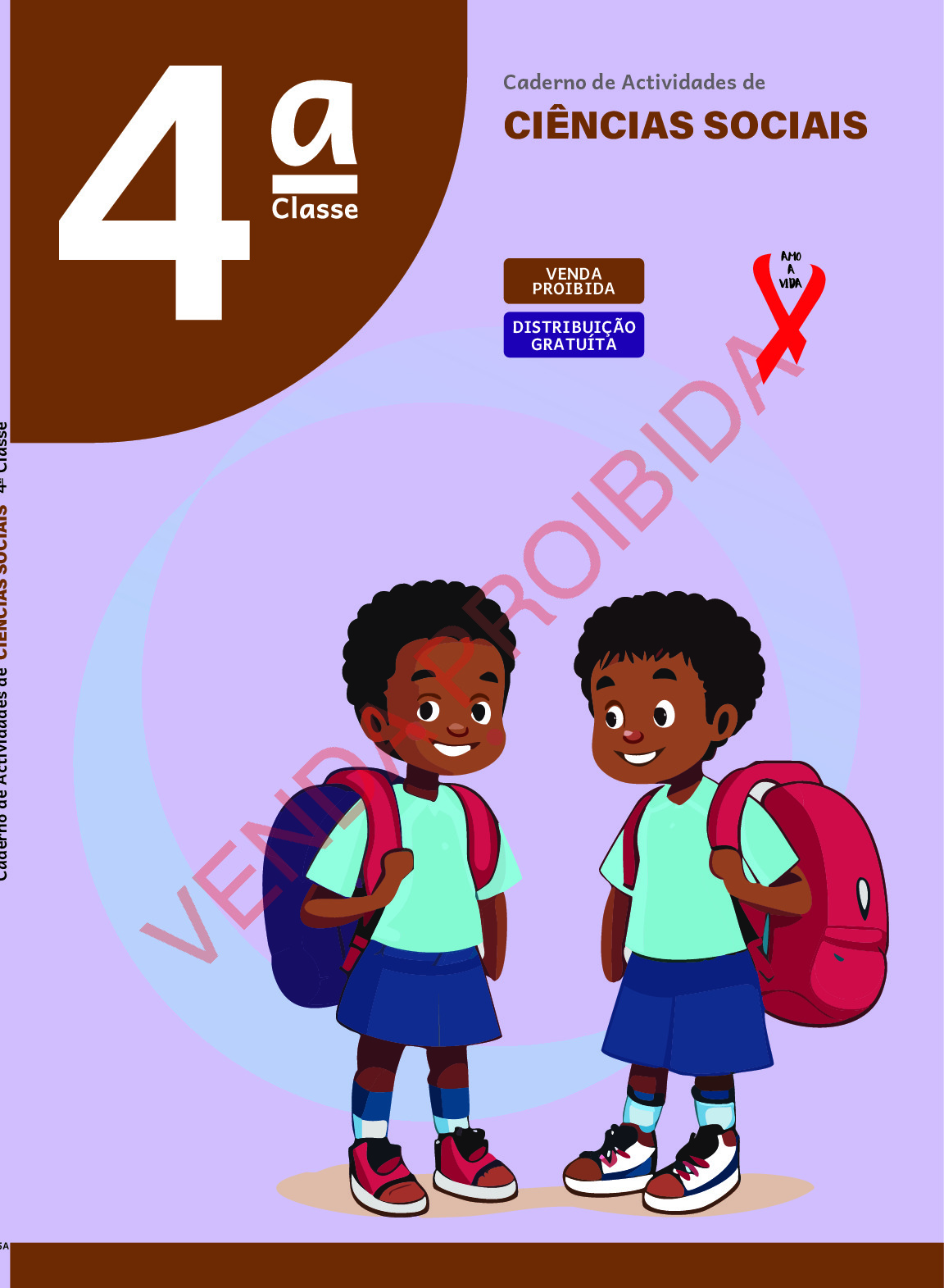 Caderno de Ciências Sociais da 4ª Classe – MEC Moçambique 2025 em PDF