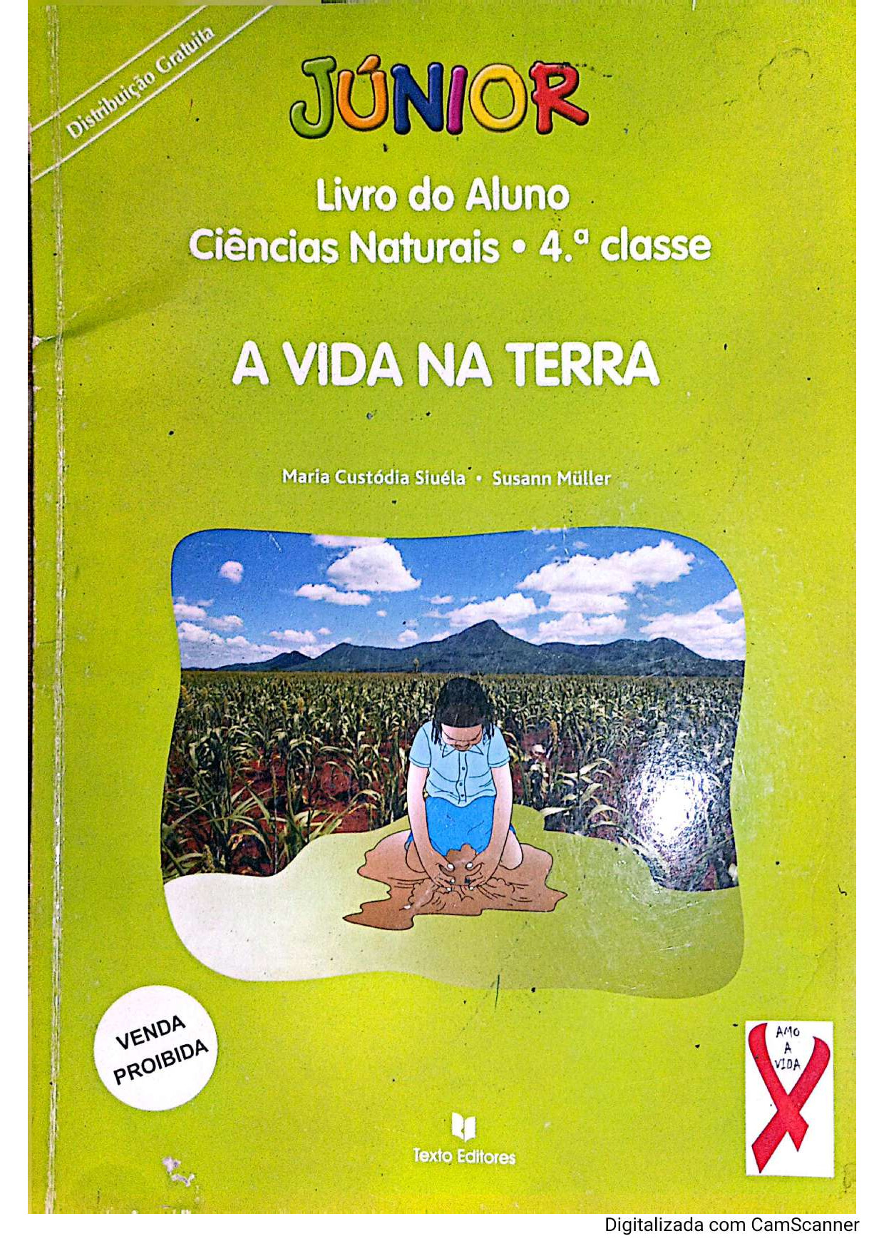 Livro de Ciências Naturais da 4ª Classe – Texto Editores Moçambique (Colecção Júnior) em PDF