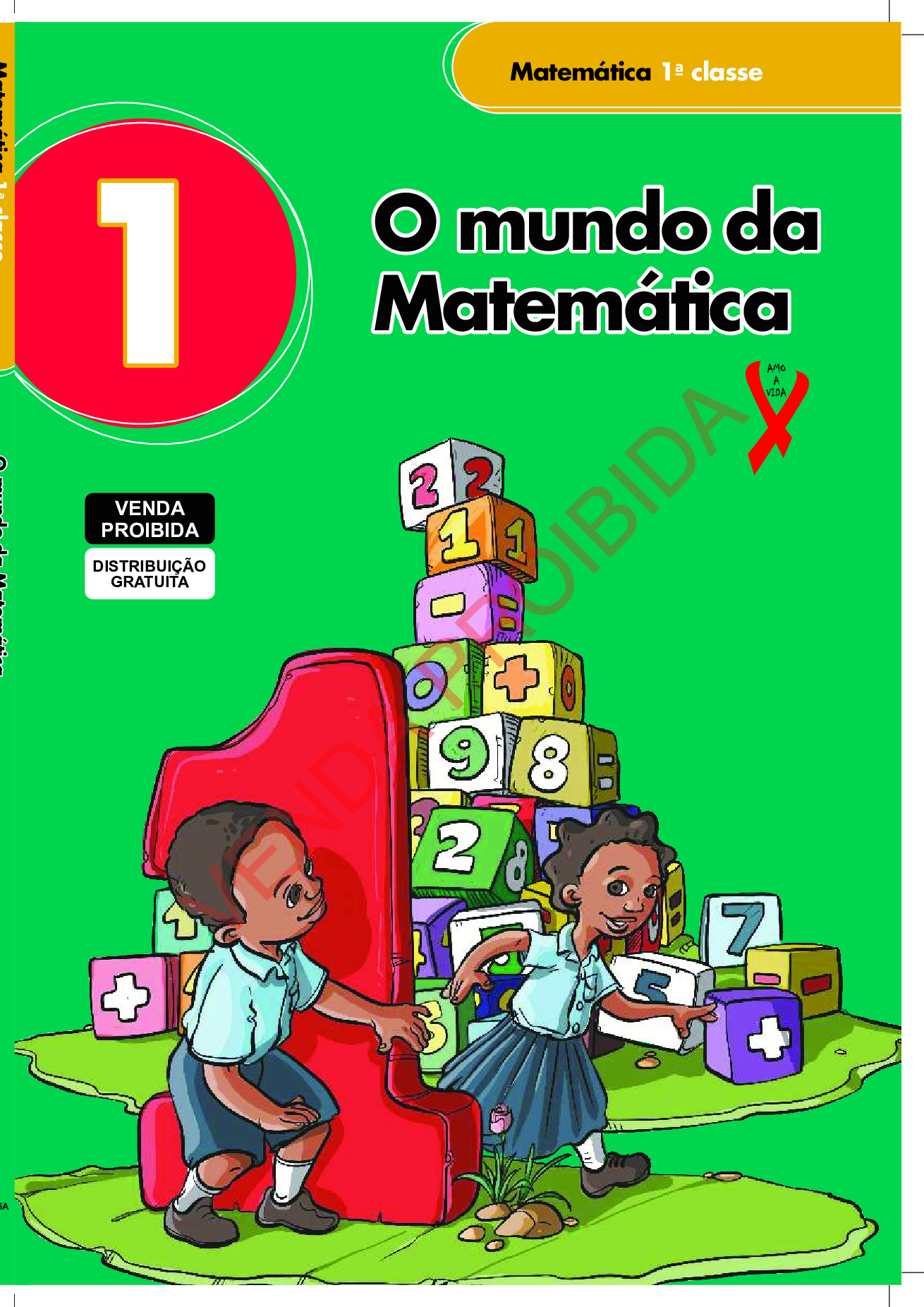 Livro de Matemática da 1ª Classe - MEC Moçambique 2025 em PDF