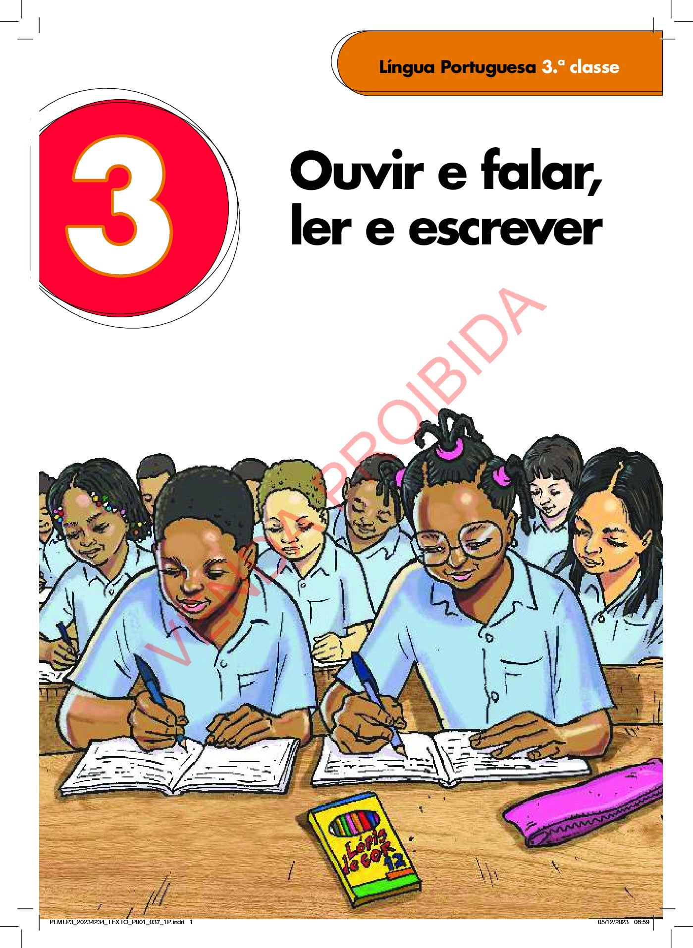 Livro de Português da 3ª Classe – MEC Moçambique 2023 em PDF