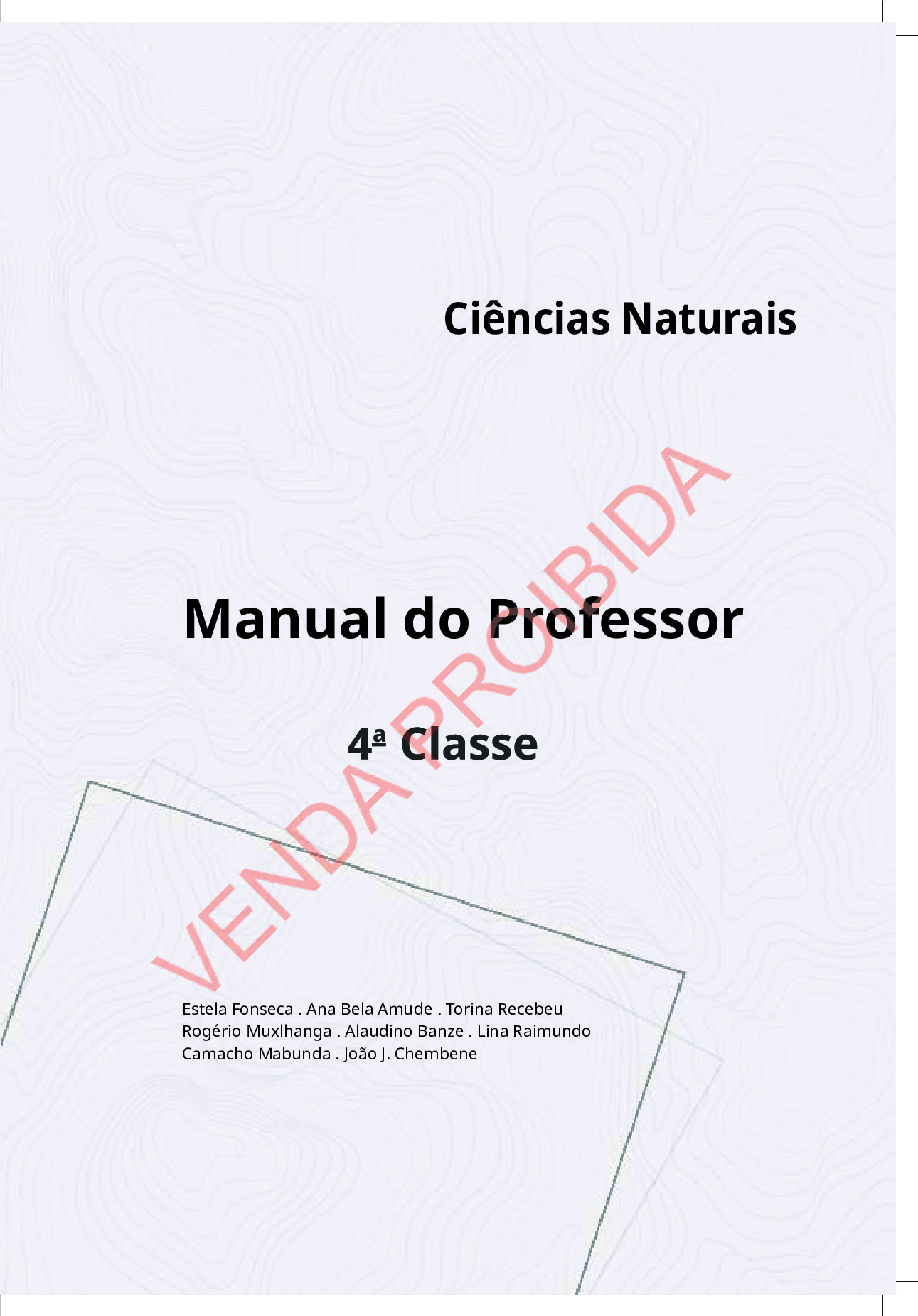 Manual do Professor de Ciências Naturais da 4ª Classe – Moçambique em PDF