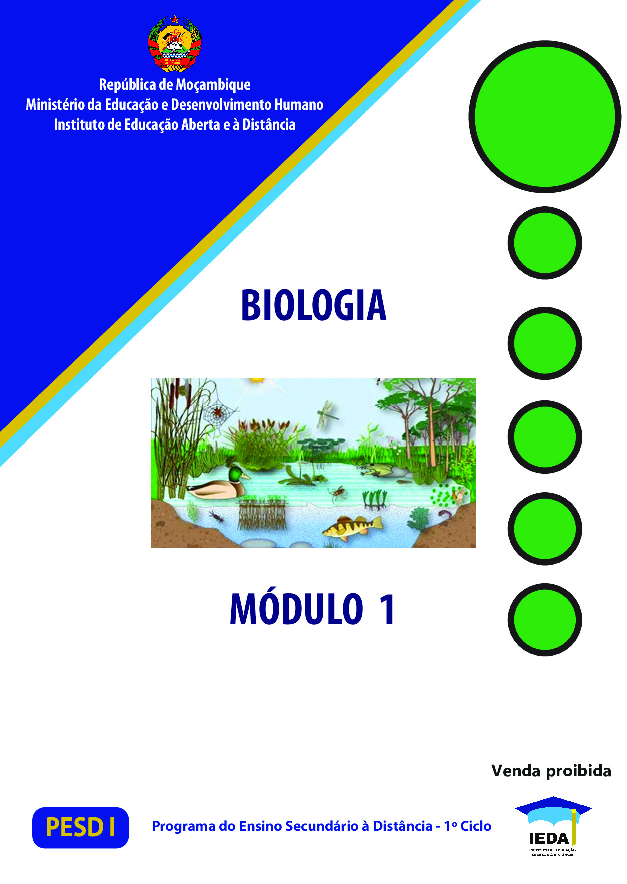 Módulo 1 de Biologia do 1º Ciclo (PESD 2024)
