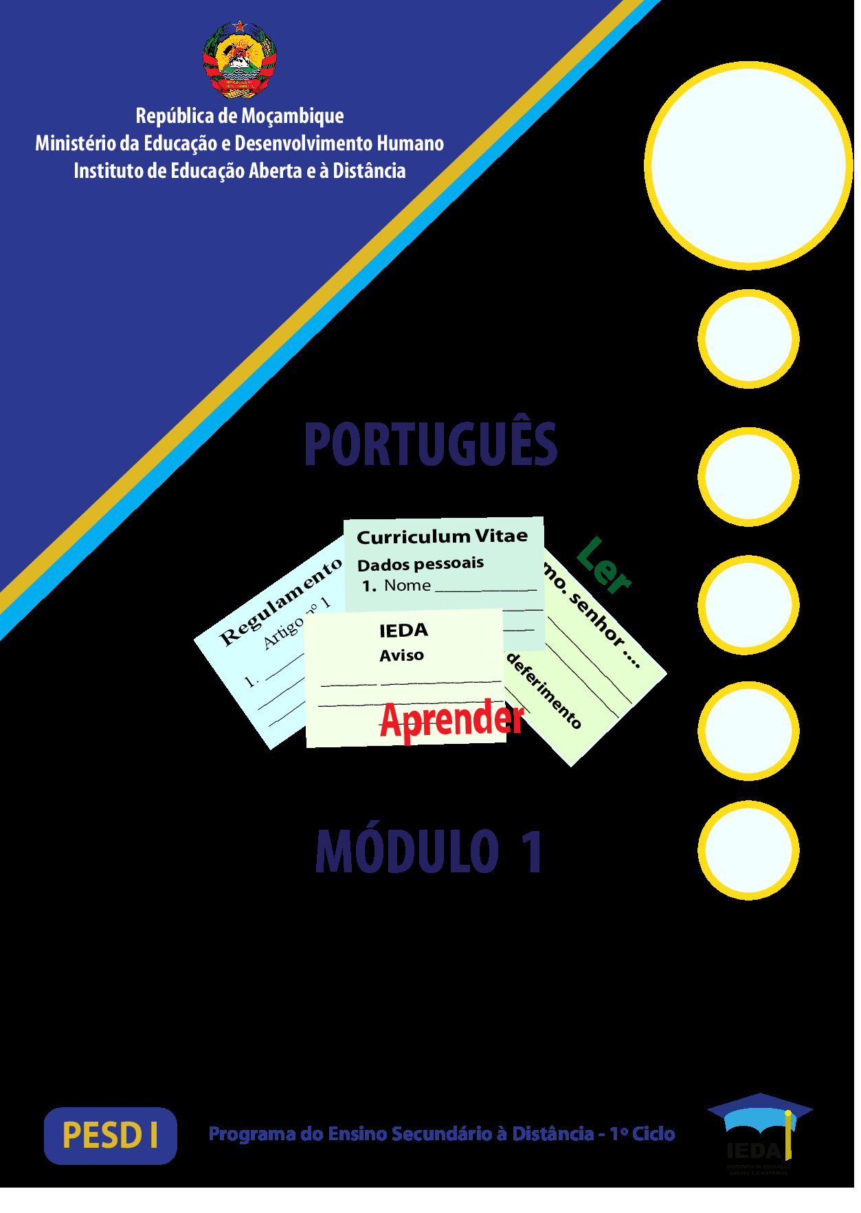 Módulo 1 de Português do 1º Ciclo (PESD 2024)