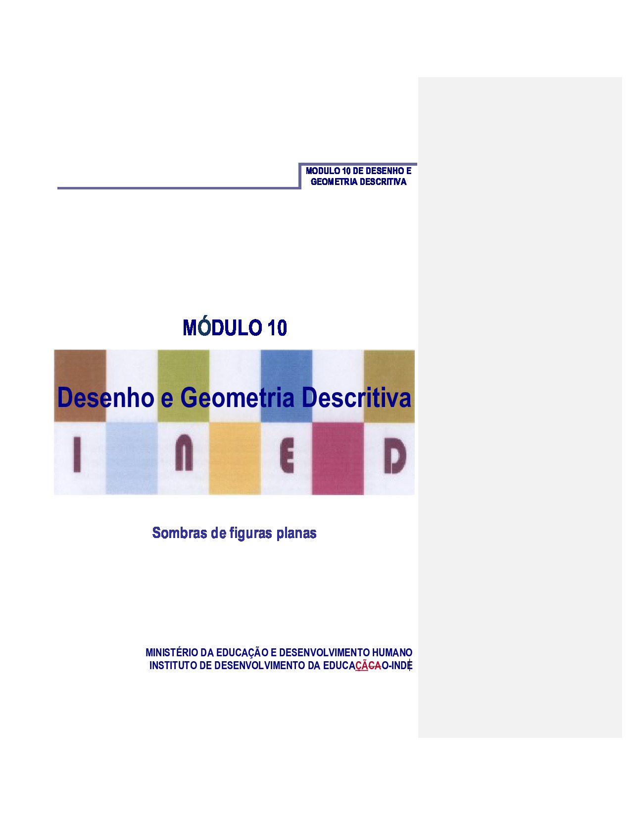 Módulo 10 de DGD do 2º Ciclo