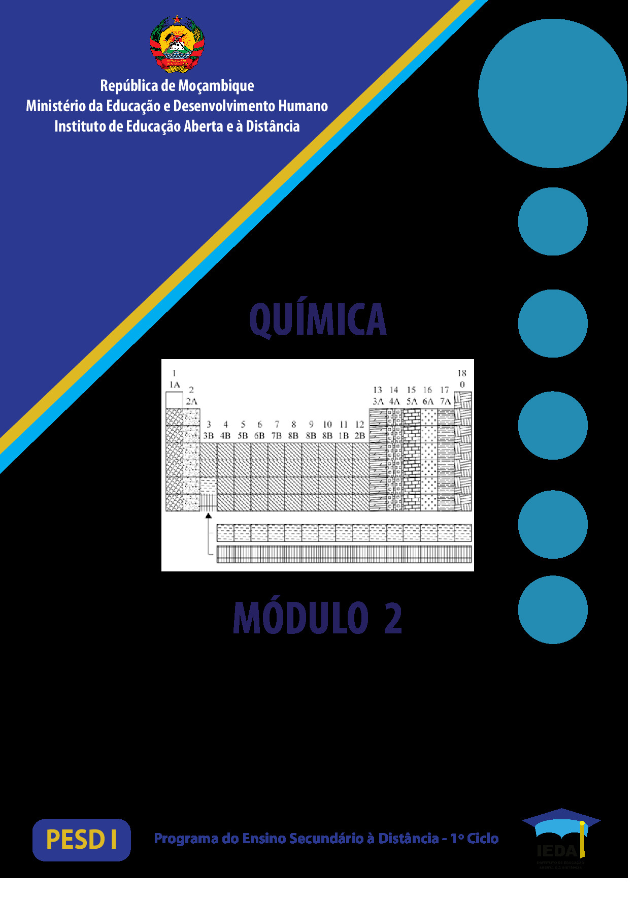 Módulo 2 de Química do 1º Ciclo (PESD 2024)