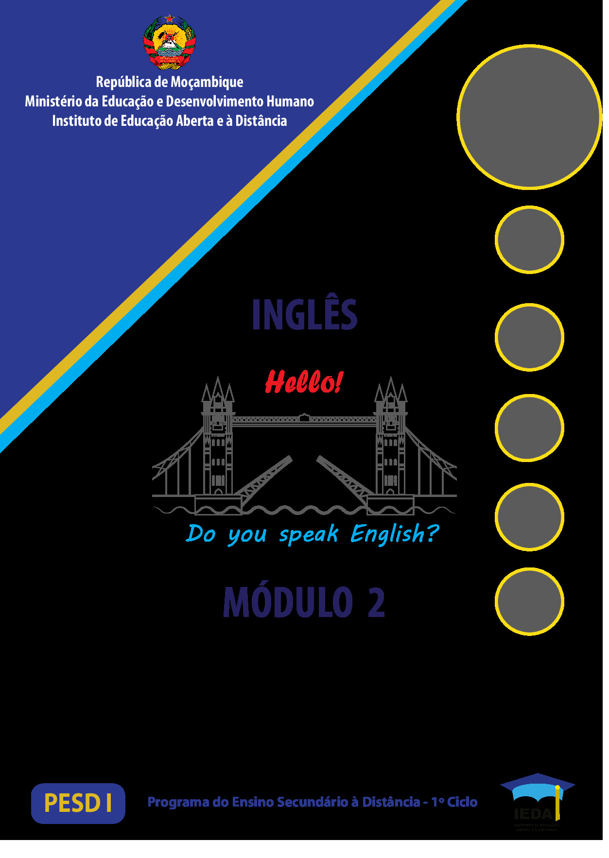 Módulo 3 de Inglês do 1º Ciclo (PESD 2024)