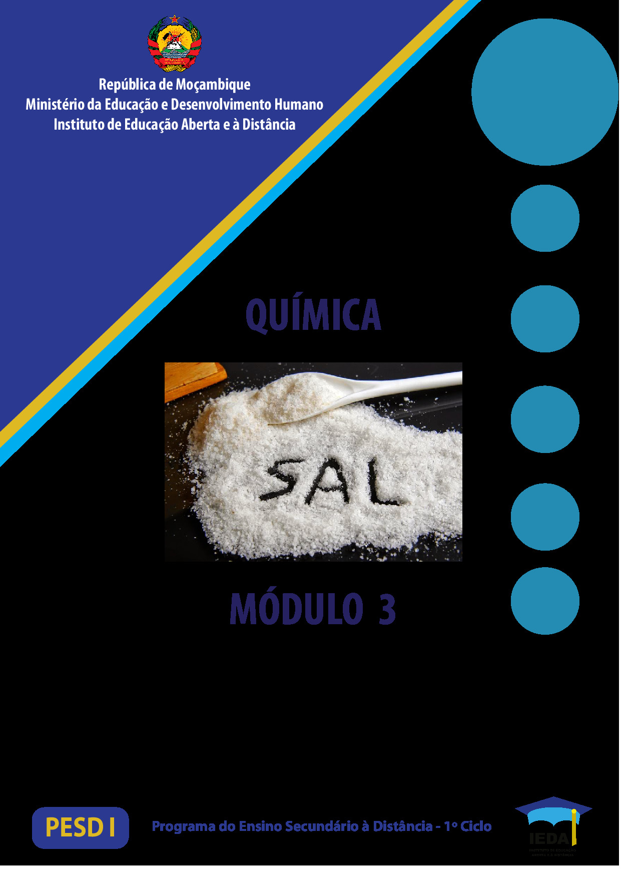 Módulo 3 de Química do 1º Ciclo (PESD 2024)