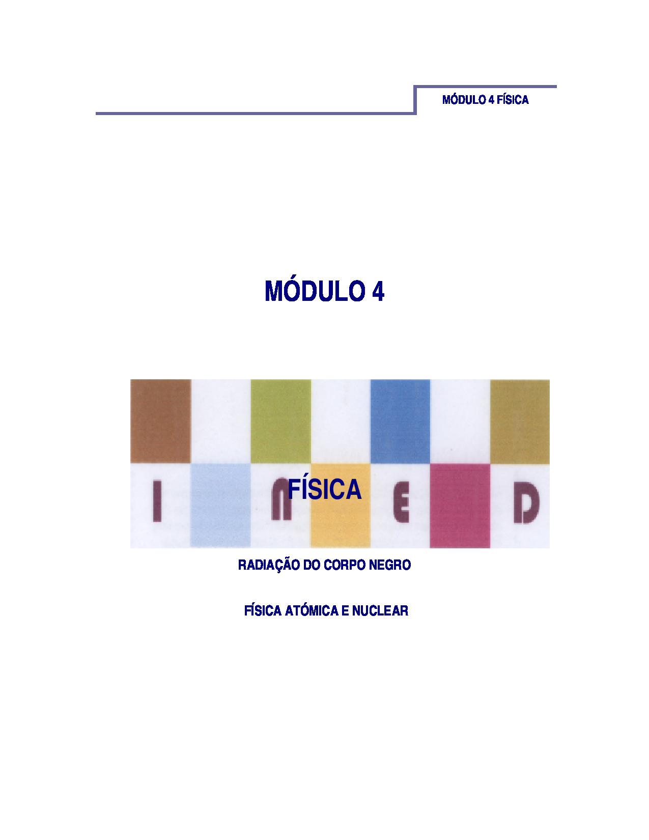 Módulo 4 de Física do 2º Ciclo _