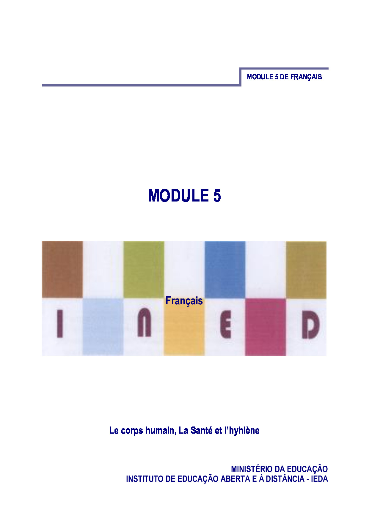 Módulo 5 de Francês do 2º Ciclo