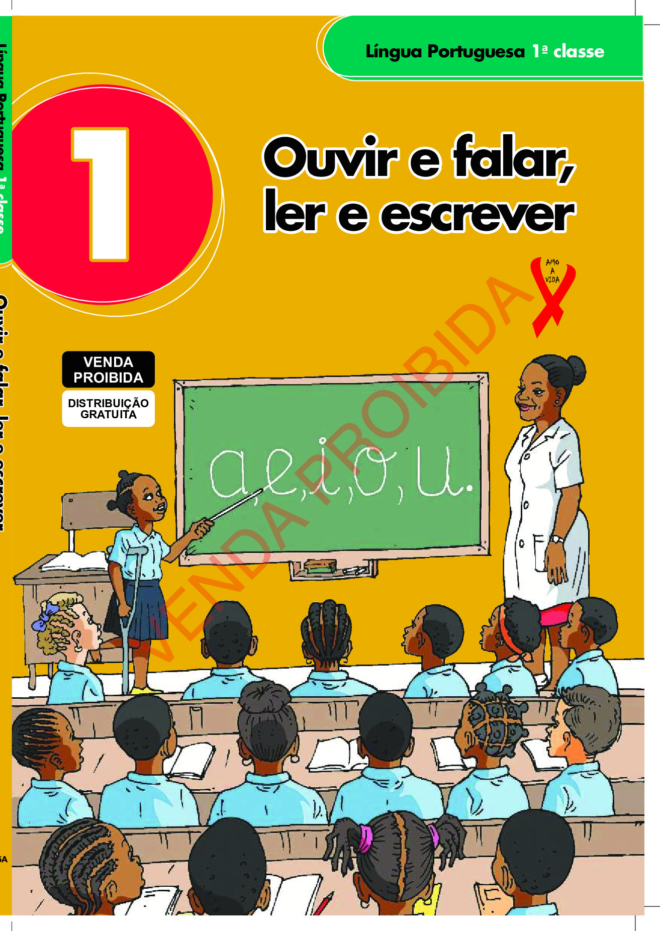 Ouvir e Falar; Ler e Escrever da 1ª Classe (Português) – MEC/MINEDH Moçambique em PDF